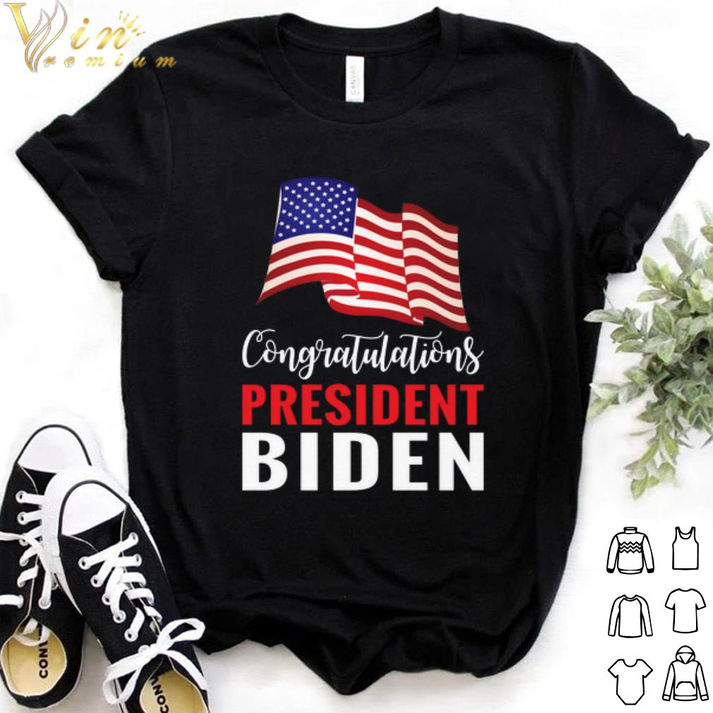 Cool Congratulations President Biden Flag American shirt 6