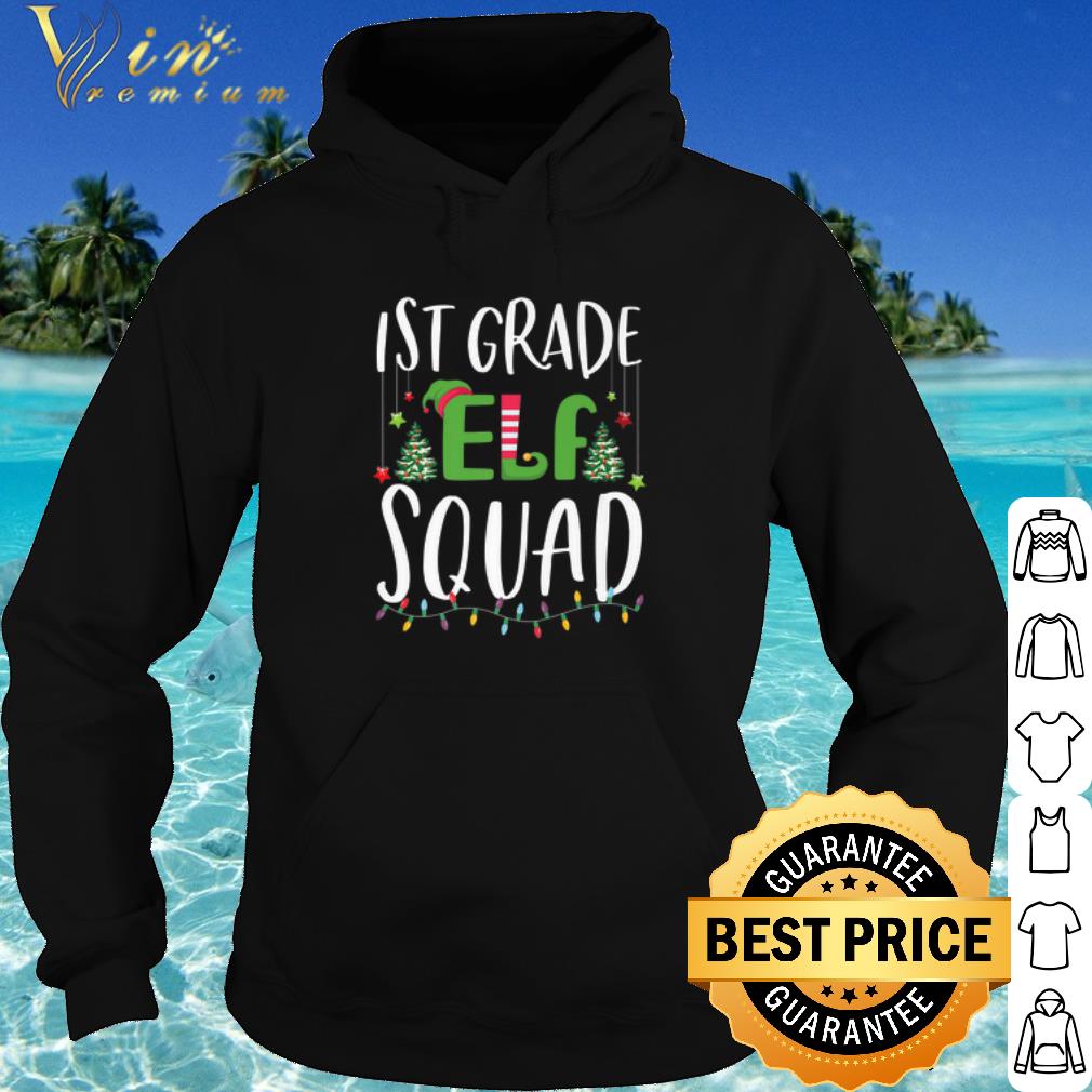 Premium 1st Grade Elf Squad tree light christmas shirt 10 Premium 1st Grade Elf Squad tree light christmas shirt