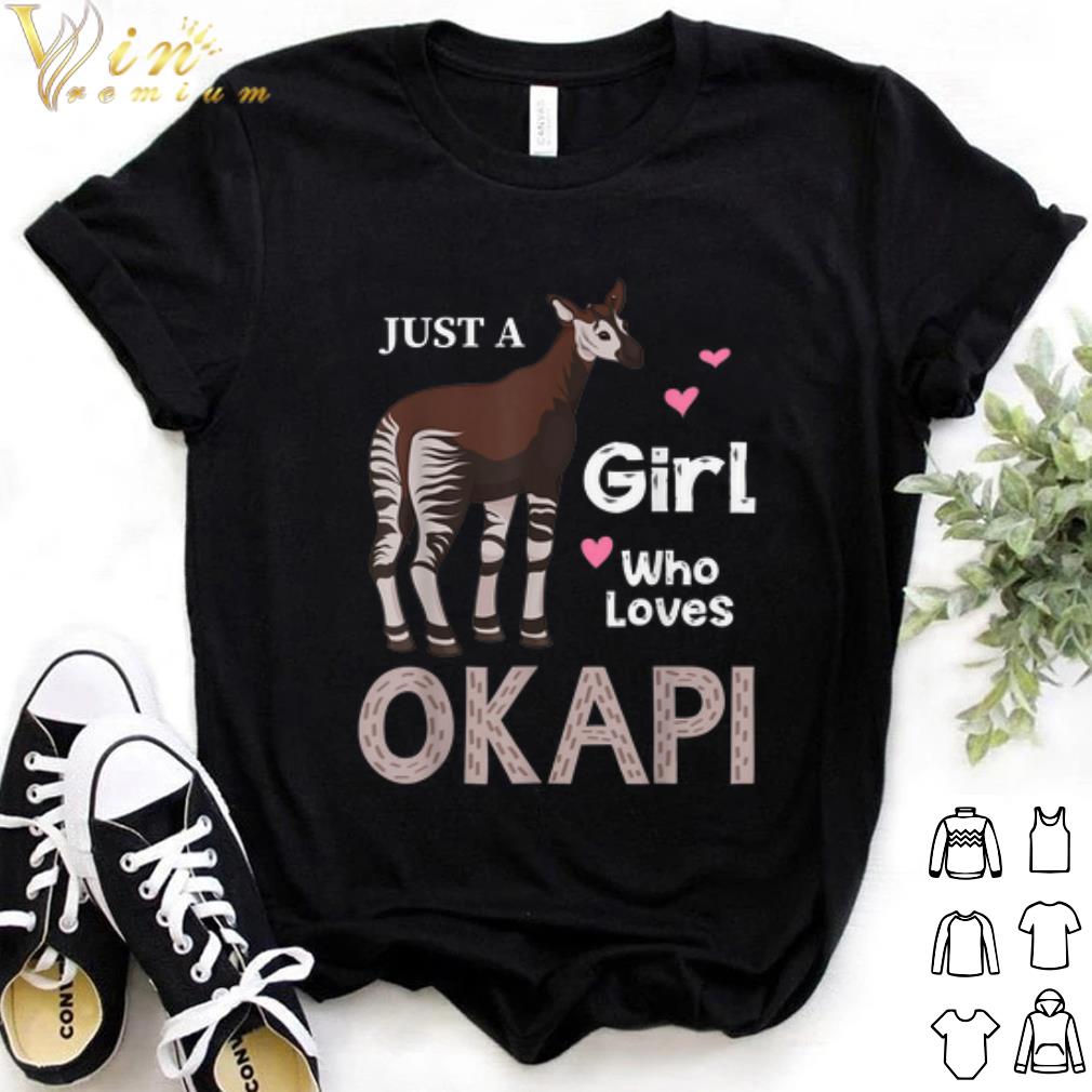 Just A Girl Who Loves Okapi shirt 6