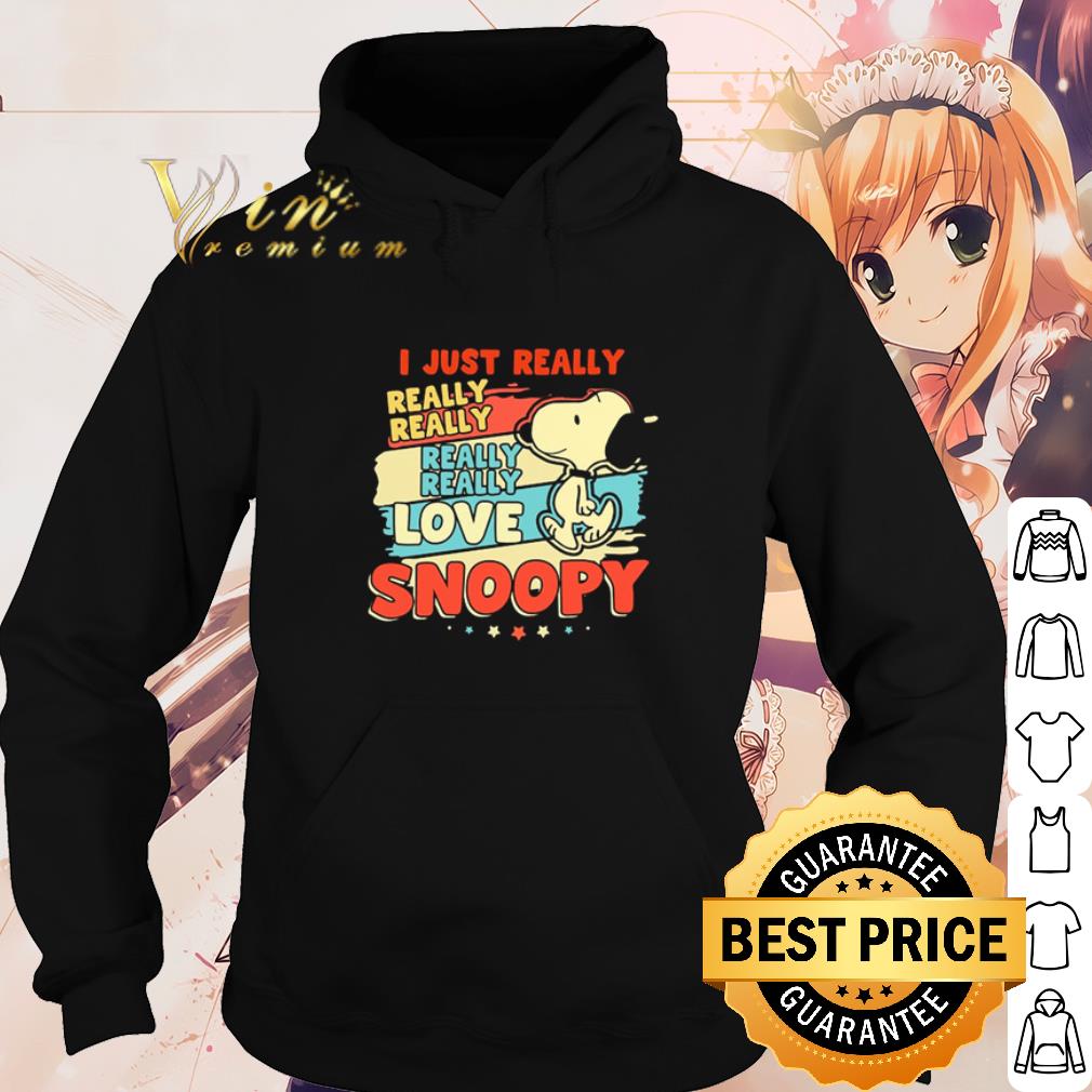 Pretty Snoopy I just really really really love Snoopy shirt 10 Pretty Snoopy I just really really really love Snoopy shirt