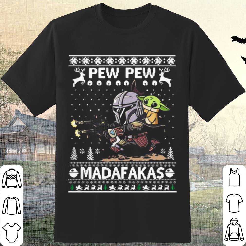 Top The Mandalorian and Baby Yoda Paw Paw Madafaka Christmas shirt 6