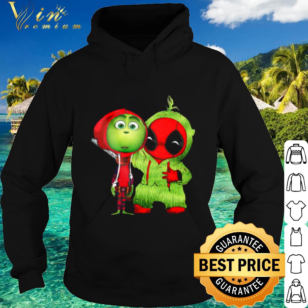 Original Baby Grinch And Baby Deadpool shirt