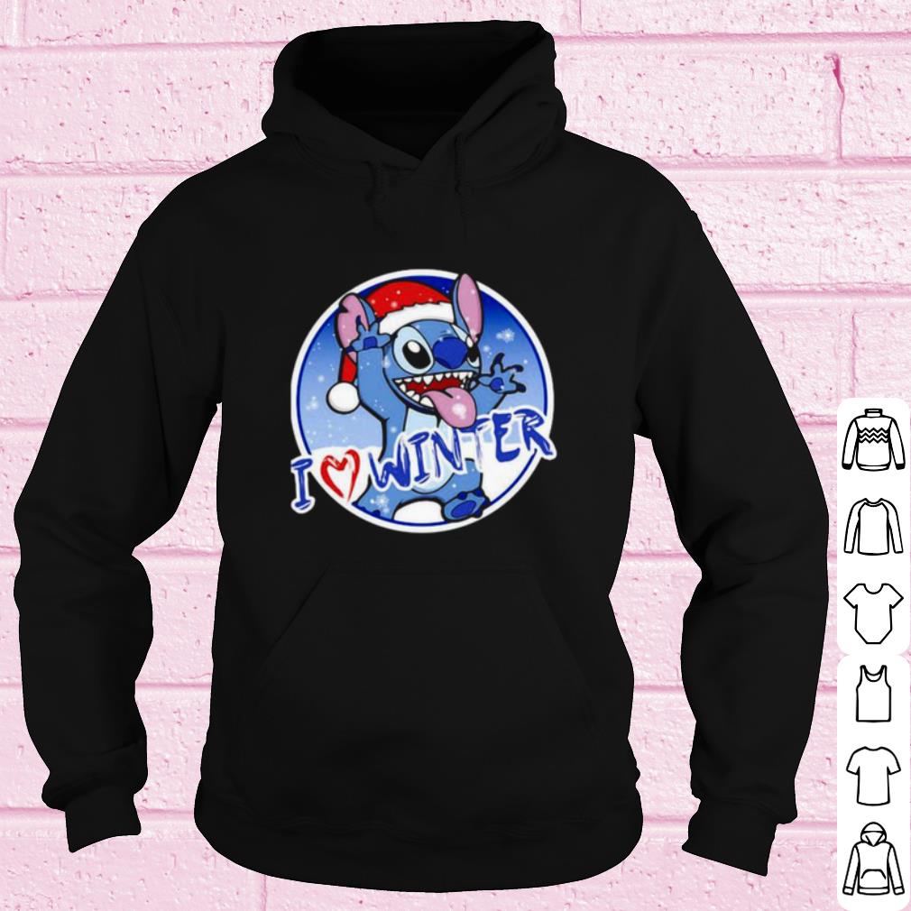 Cool I Love Winner Stitch Wear Santa Hat shirt