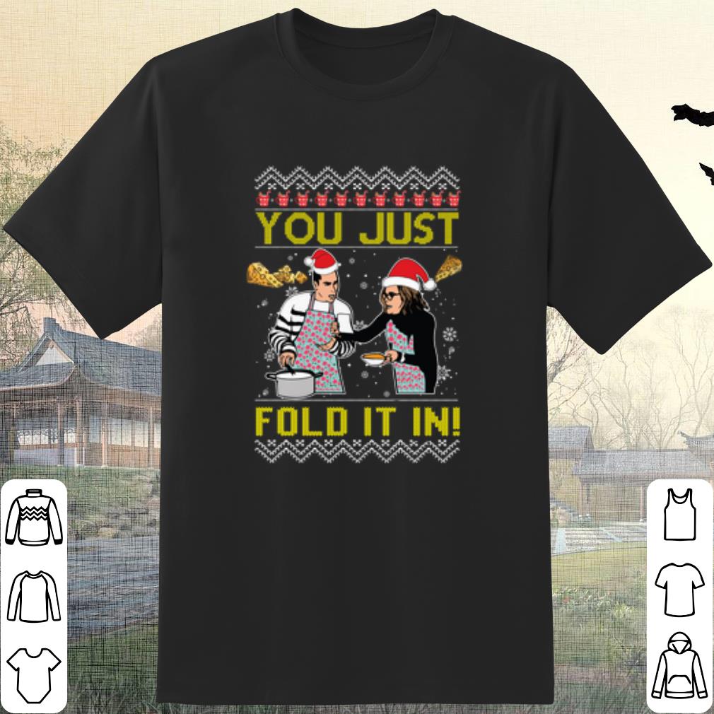 Top Fold in the cheese You Just Fold It In Christmas shirt 6
