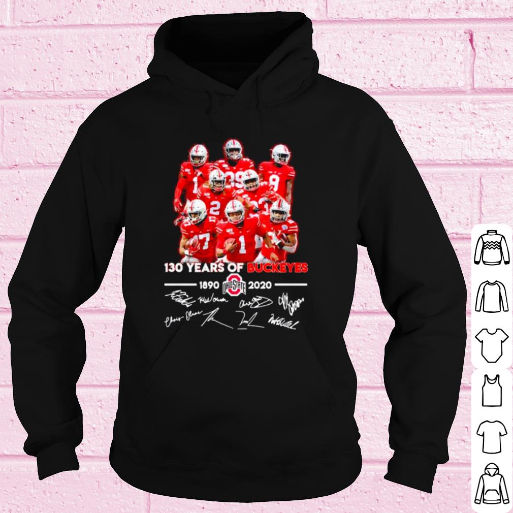 Cool 130 Years Of Ohio State Buckeyes 1890 2020 Signatures shirt 10 Cool 130 Years Of Ohio State Buckeyes 1890 2020 Signatures shirt