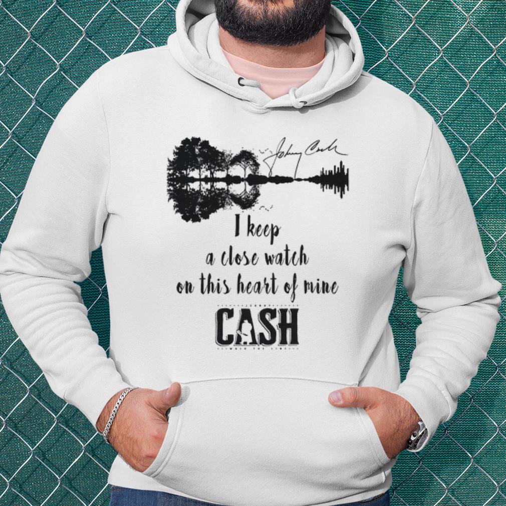 Cool I Keep A Close Watch On This Heart Of Mine Johnny Cash Signature shirt