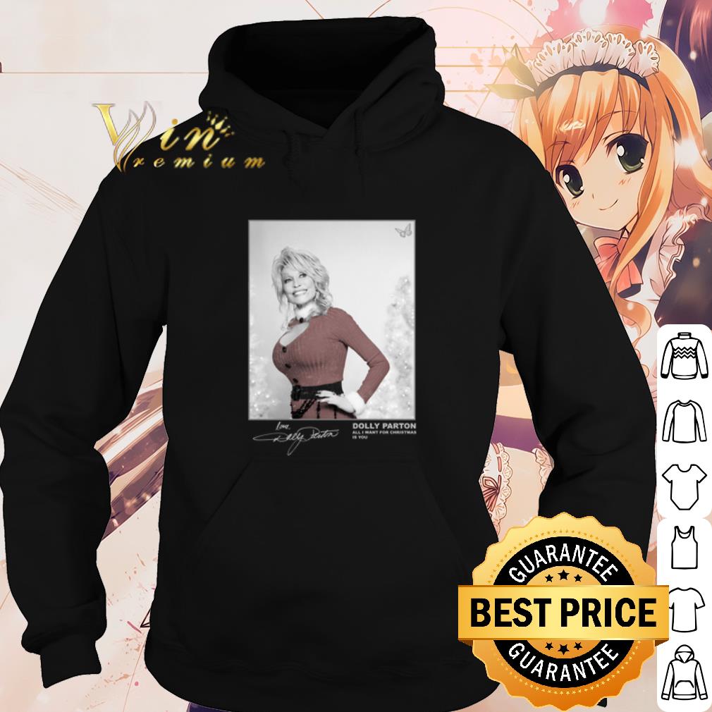 Original Dolly Parton Signature All I Want for Christmas is you shirt 10 Original Dolly Parton Signature All I Want for Christmas is you shirt
