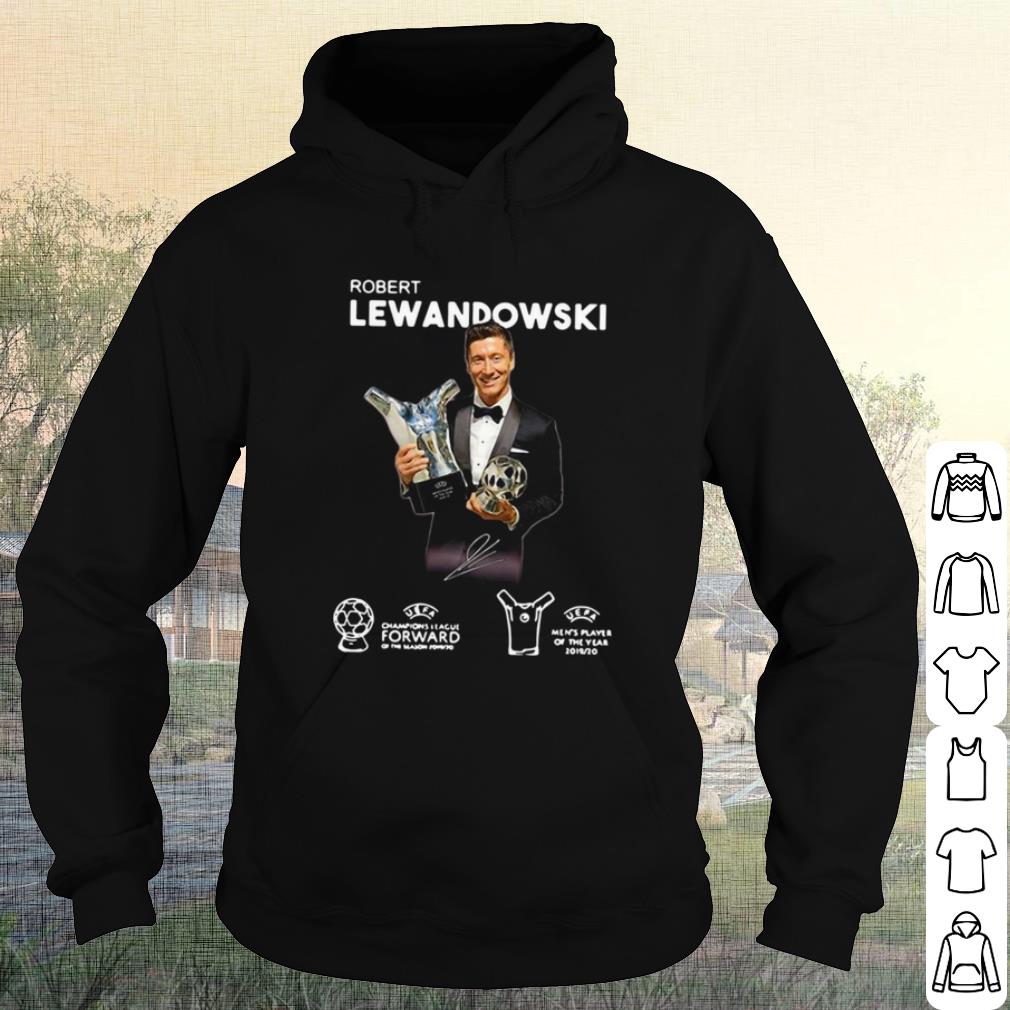 Top Robert Lewandowski Golden Ball Uefa Champions Signature shirt 10 Top Robert Lewandowski Golden Ball Uefa Champions Signature shirt
