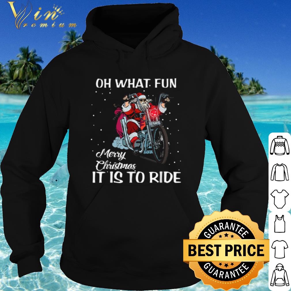 Cool Santa Claus Motorcycle Merry Christmas It Is To Ride shirt 10 Cool Santa Claus Motorcycle Merry Christmas It Is To Ride shirt