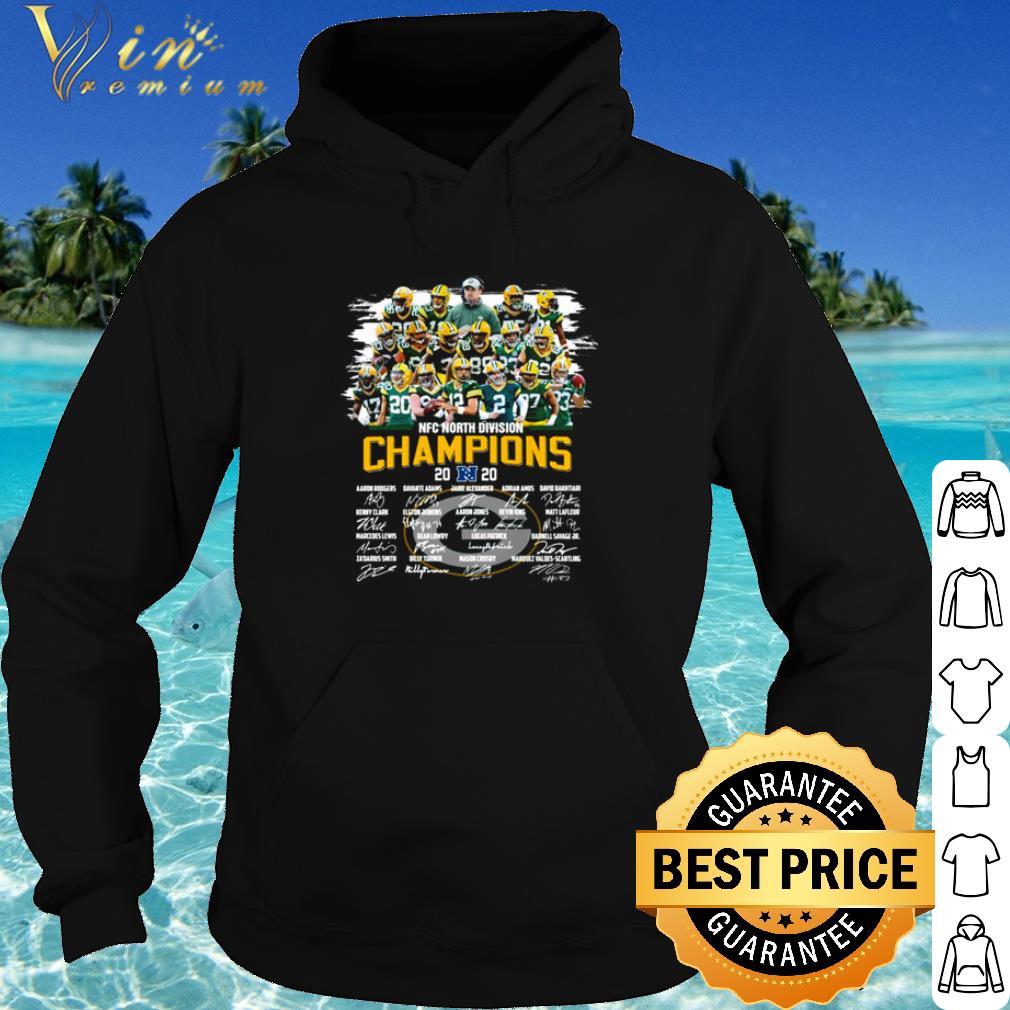 Pretty Green Bay Packers Nfc North Division Champions 2020 Players Signature shirt 10 Pretty Green Bay Packers Nfc North Division Champions 2020 Players Signature shirt