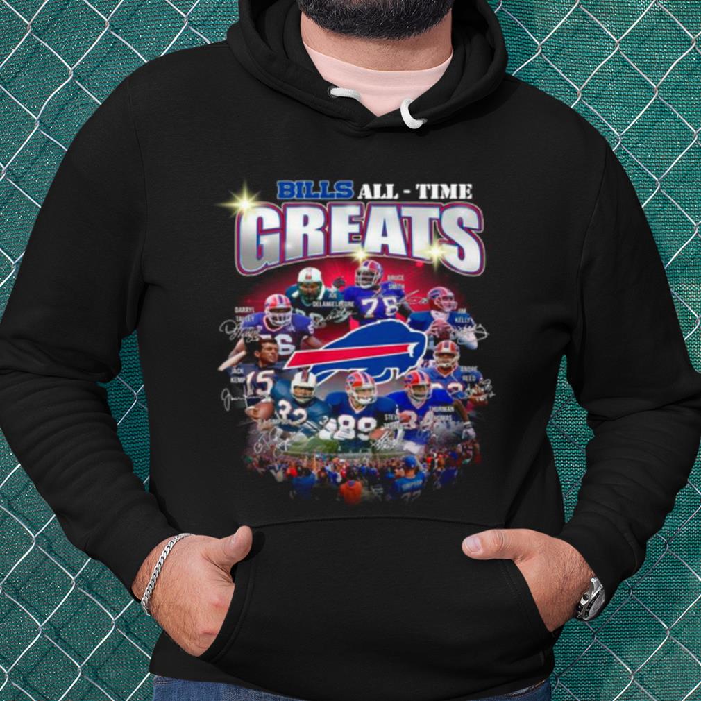 Cool Buffalo Bills All Time Greats Signatures Member shirt