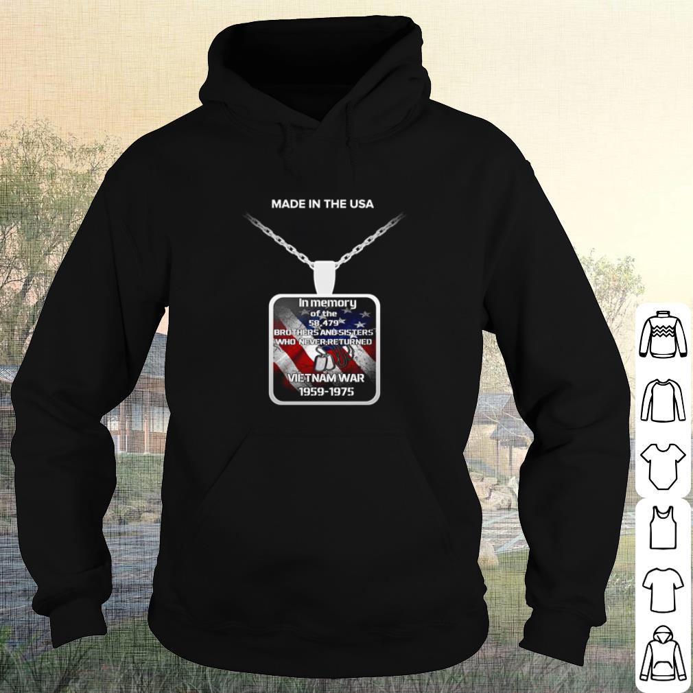 Original Made In The Usa In Memory Of The 58479 Brother And Sister shirt