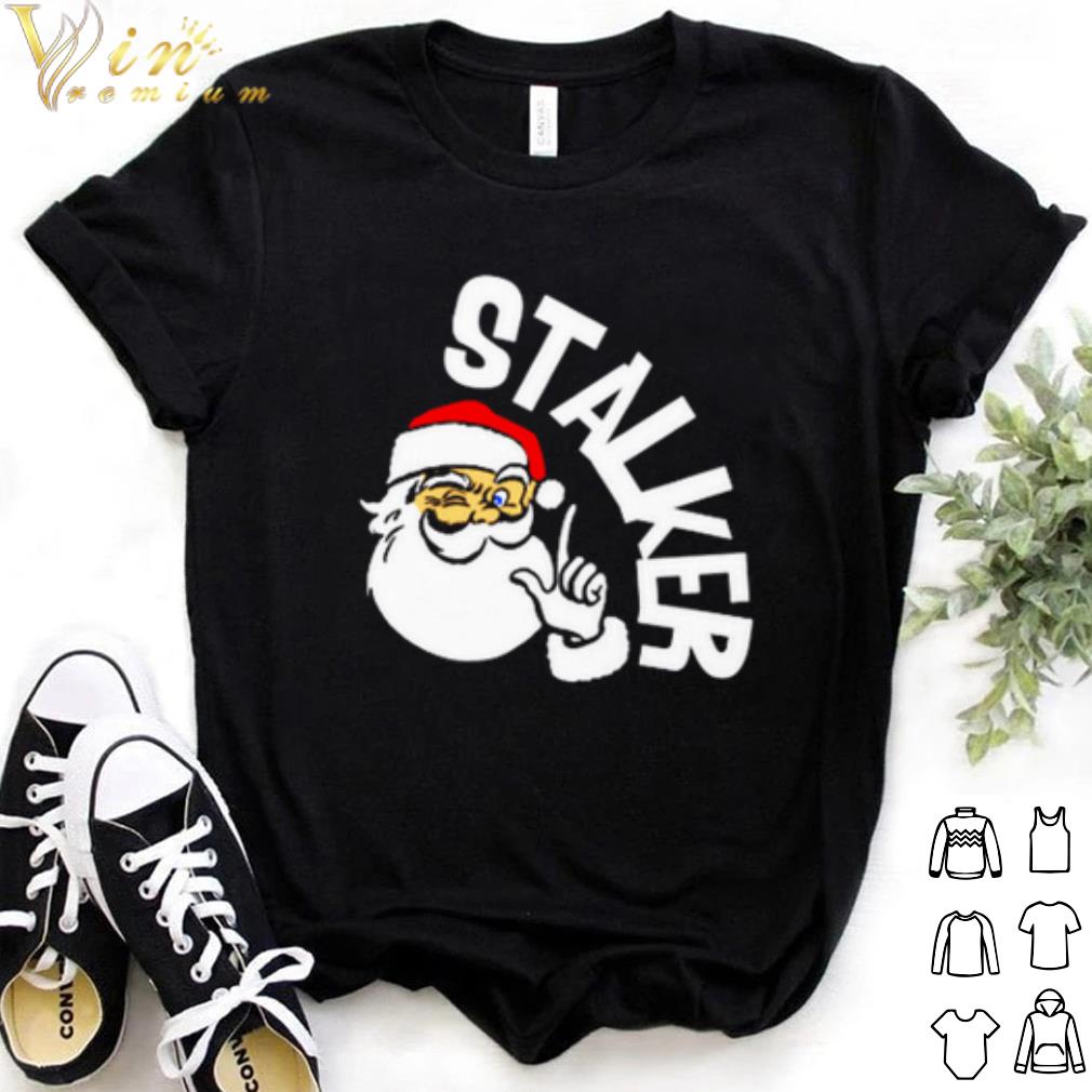 Original Santa Stalker Christmas shirt 6