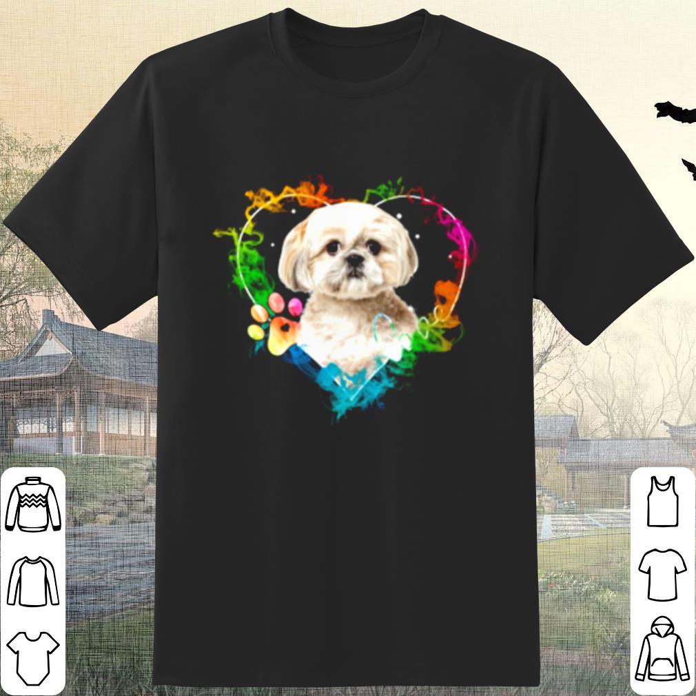 Original Shih Tzu Heart Color shirt 6