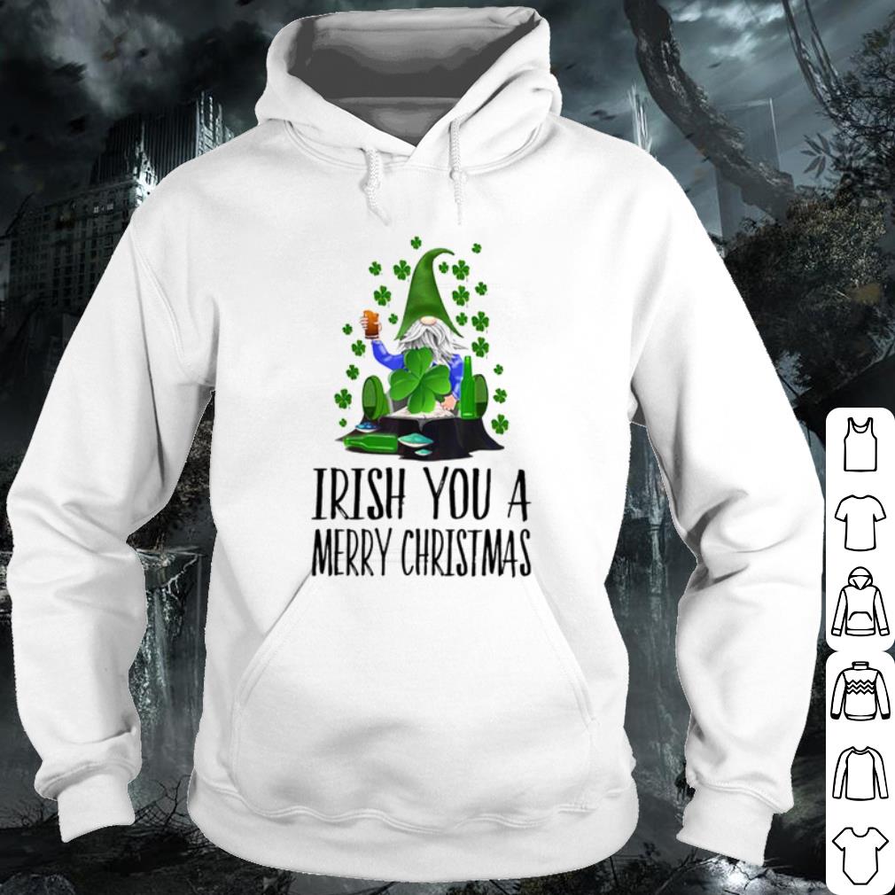 Top Gnome Irish You A Merry Christmas shirt 10 Top Gnome Irish You A Merry Christmas shirt
