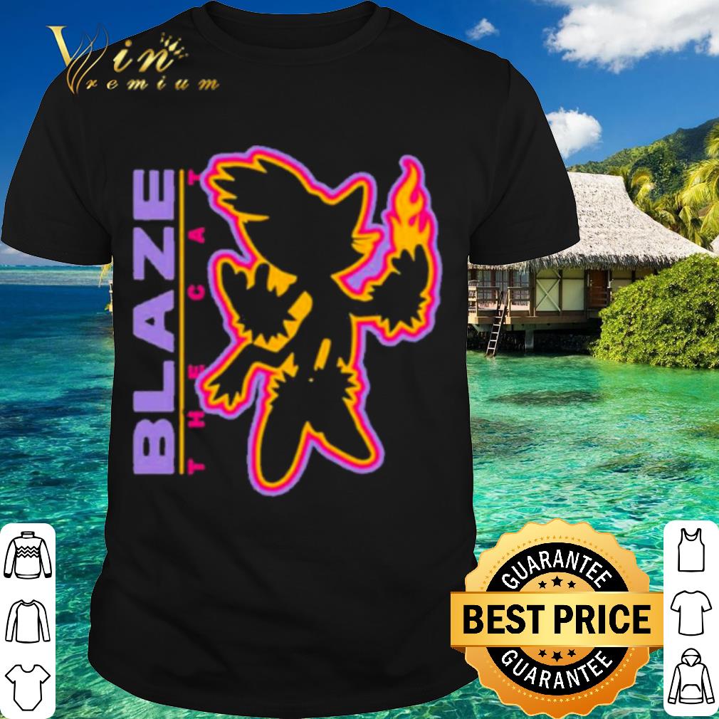 Cool Sega Shop Blaze Merch Blaze The Cat Charcoal shirt 7