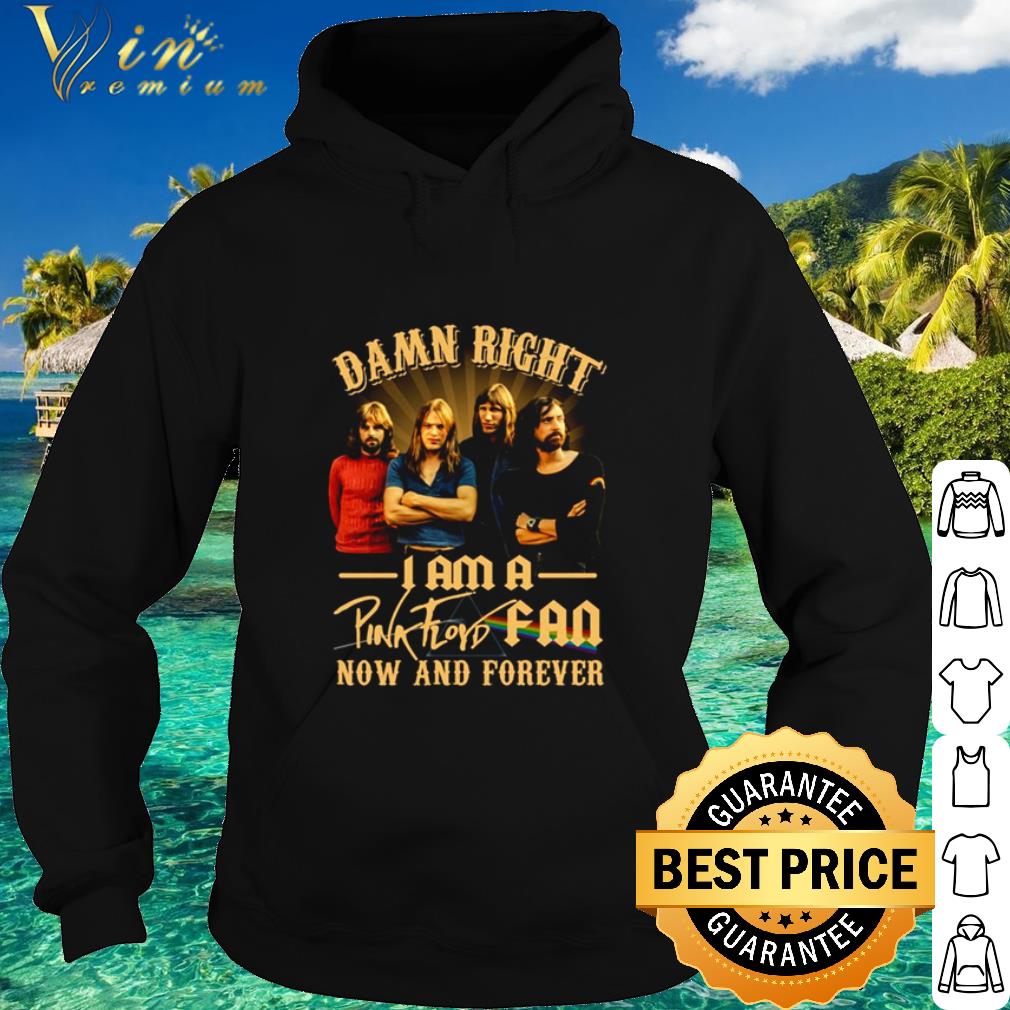 Original Damn Right I Am A Pink Floyd Fan Now And Forever shirt