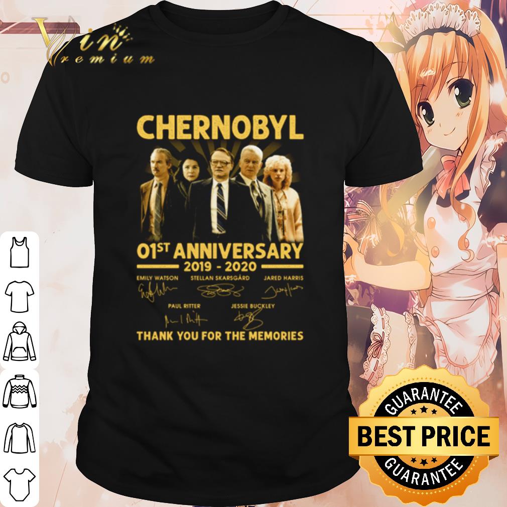 Top Chernobyl 01st Anniversary 2019 2020 thank you for the memories shirt 7
