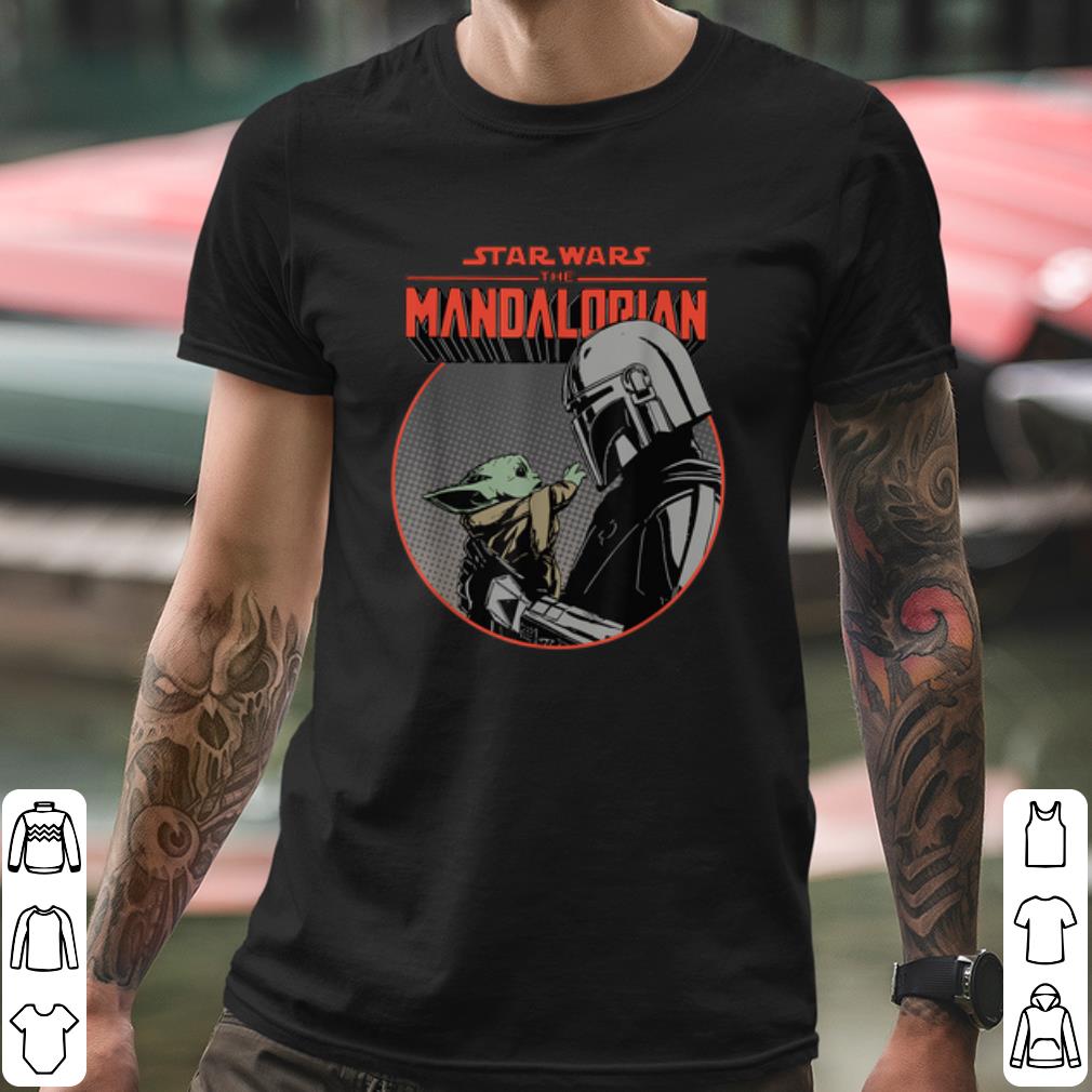 Pretty Star Wars The Mandalorian Mando and the Child Retro shirt