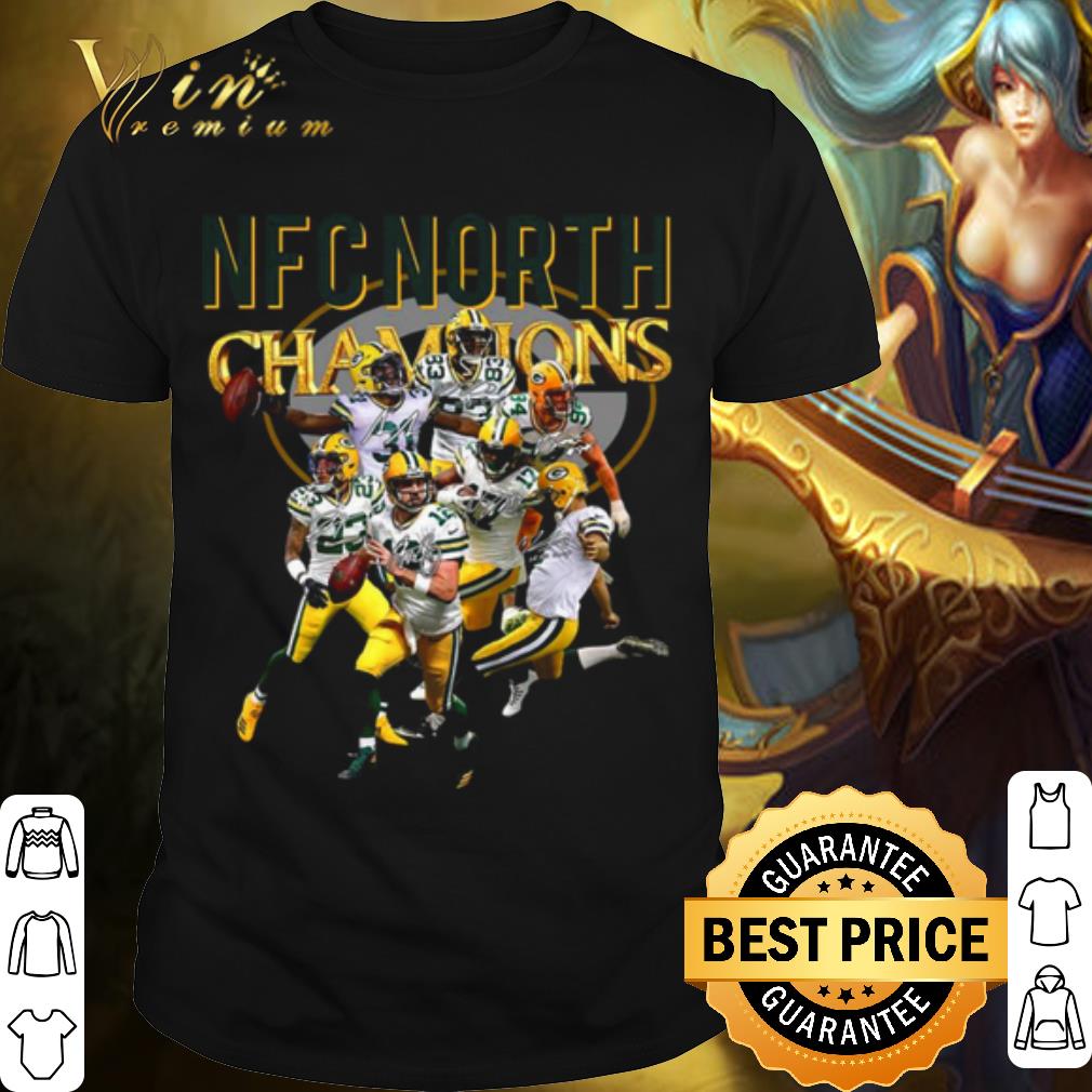 Original Green Bay Packers NFC North Champions Signatures shirt 7