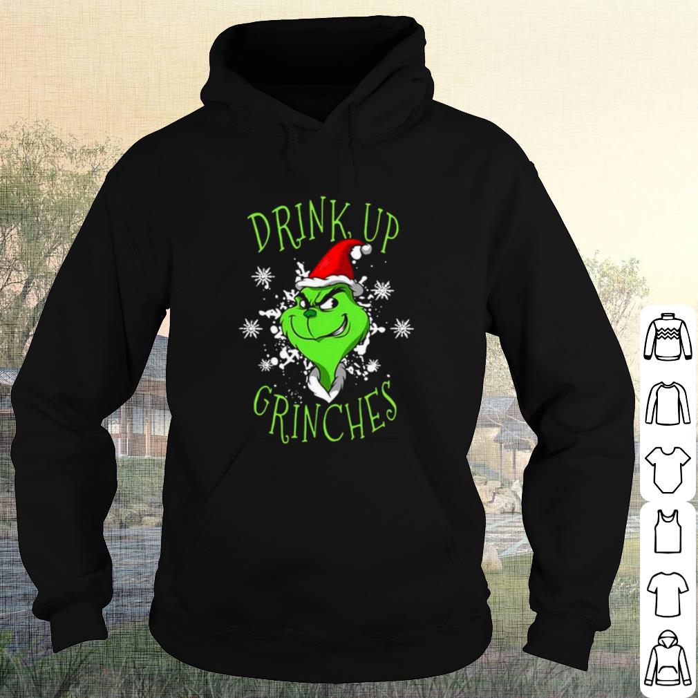 Top The Grinch Hat Santa Drink Up Grinches Christmas shirt 10 Top The Grinch Hat Santa Drink Up Grinches Christmas shirt