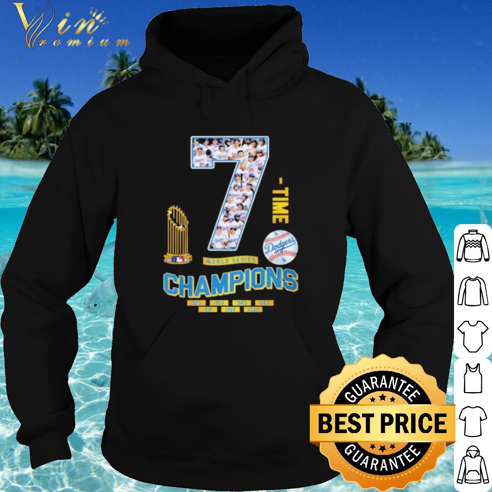 Cool 7 time world series champion 1955 2020 shirt
