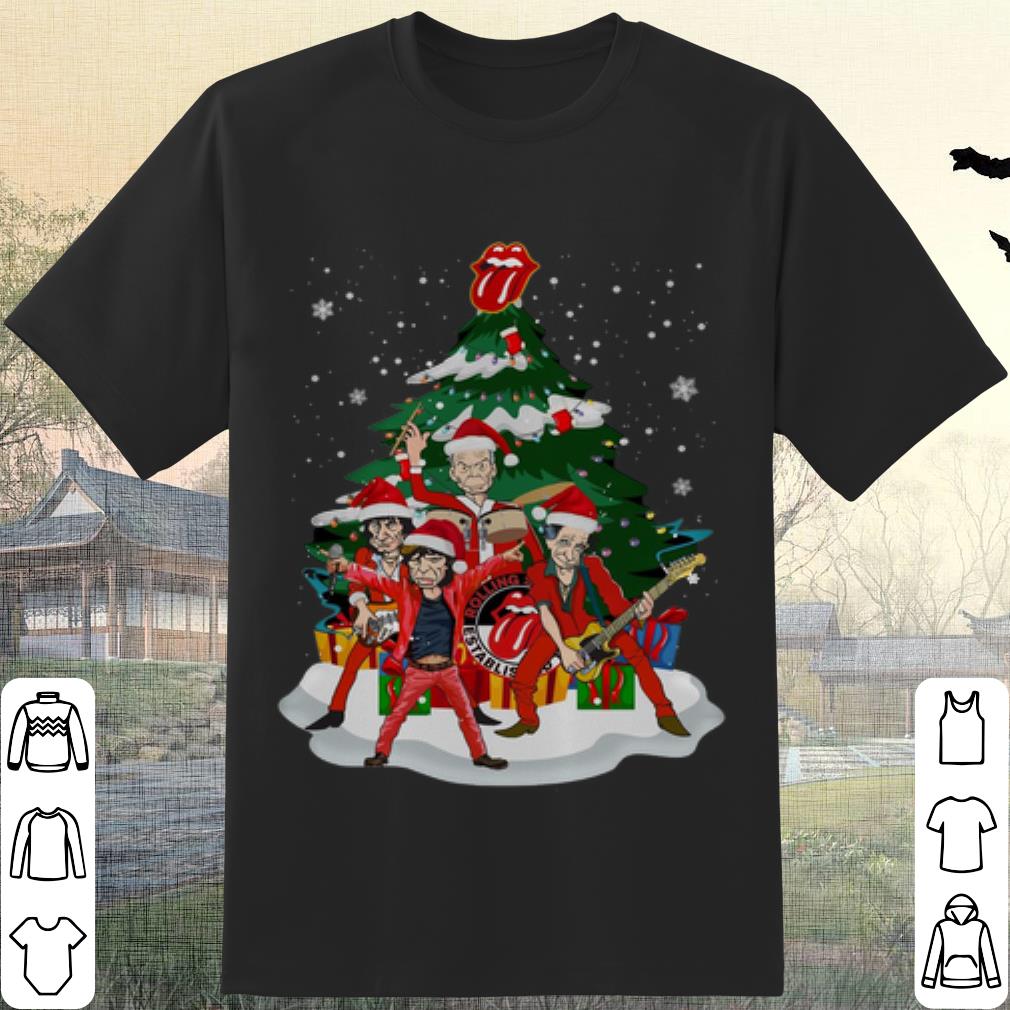 Original The Rolling Stones Established 1962 Tree Christmas shirt 7