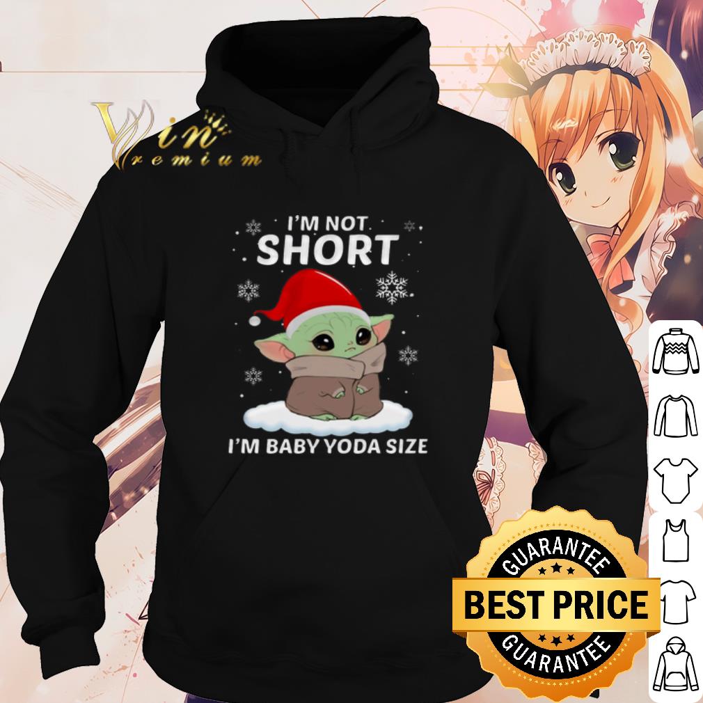 Original I'm Short I'm Baby Yoda Size Christmas shirt