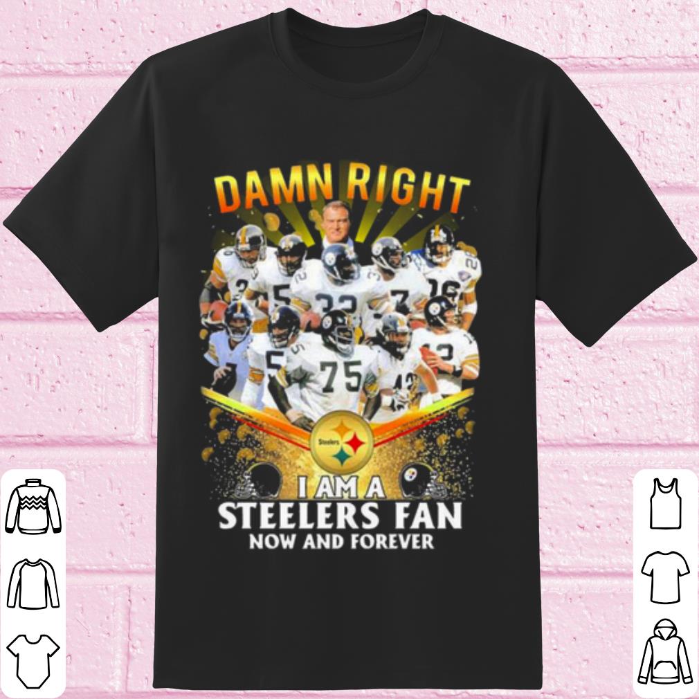 Pretty Damn Right I Am A Pittsburgh Steelers Fan Now And Forever shirt 6