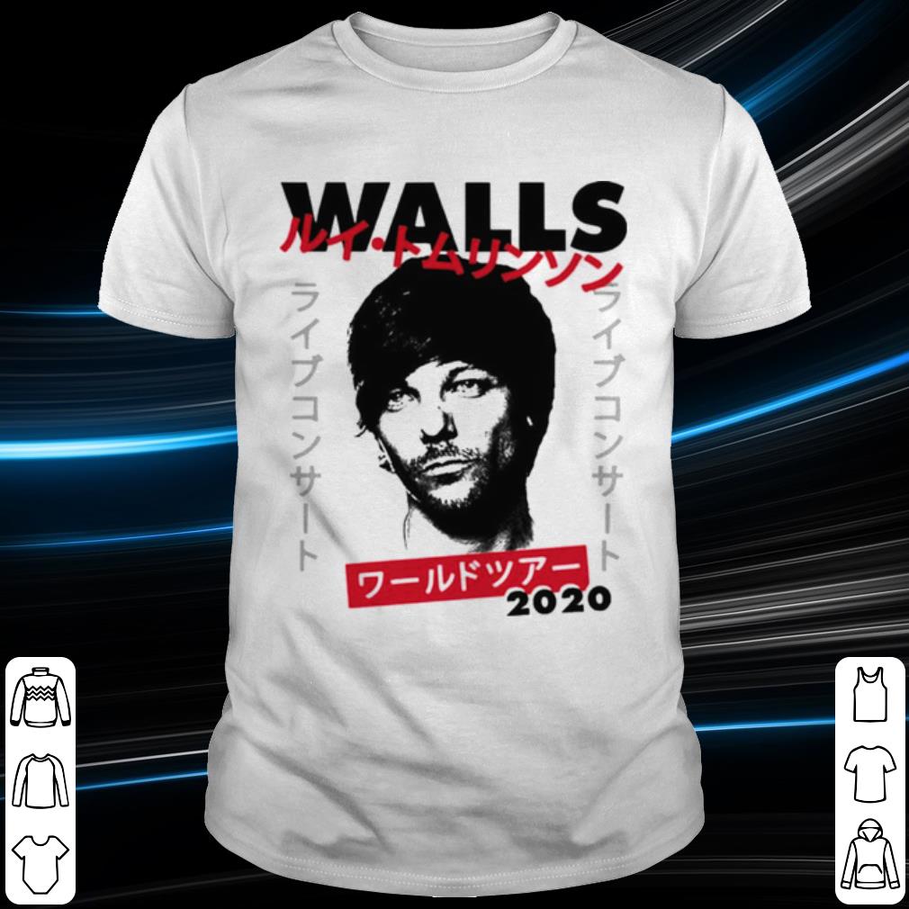Pretty Louis Tomlinson Merch Walls Japanese 2020 shirt 6