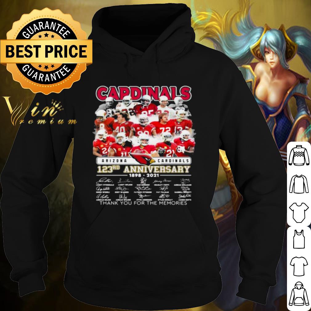 Original Arizona Cardinals 123rd Anniversary Thank The Memories Signature shirt 10 Original Arizona Cardinals 123rd Anniversary Thank The Memories Signature shirt