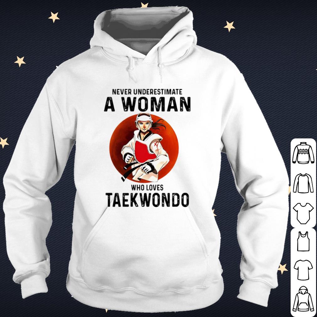 Original Never Underestimate A Woman Who Loves Taekwondo Vintage shirt 10 Original Never Underestimate A Woman Who Loves Taekwondo Vintage shirt