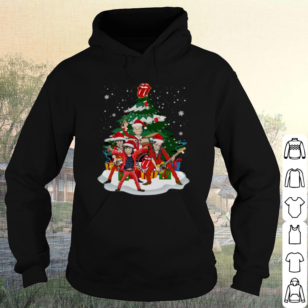 Original The Rolling Stones Established 1962 Tree Christmas shirt