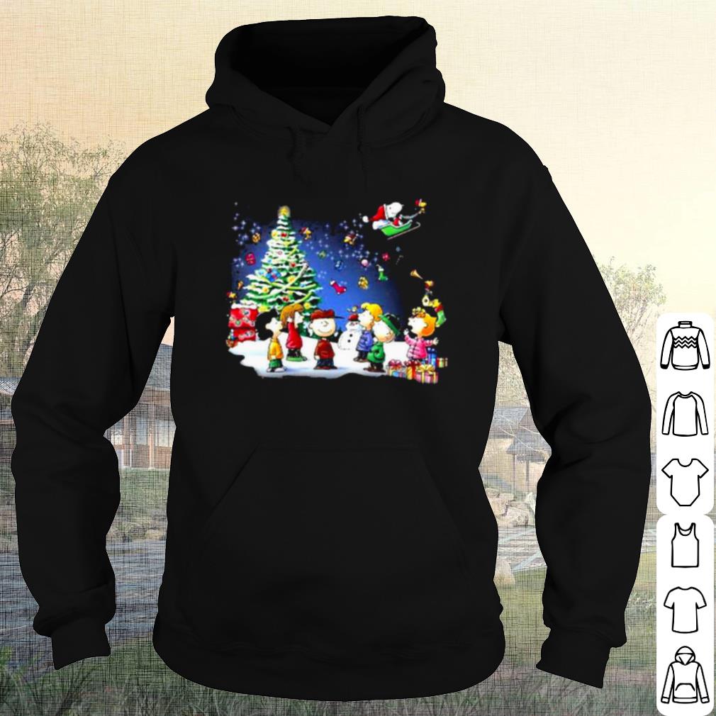 Top Santa Snoopy Woodstock The Peanuts Christmastree shirt 10 Top Santa Snoopy Woodstock The Peanuts Christmastree shirt