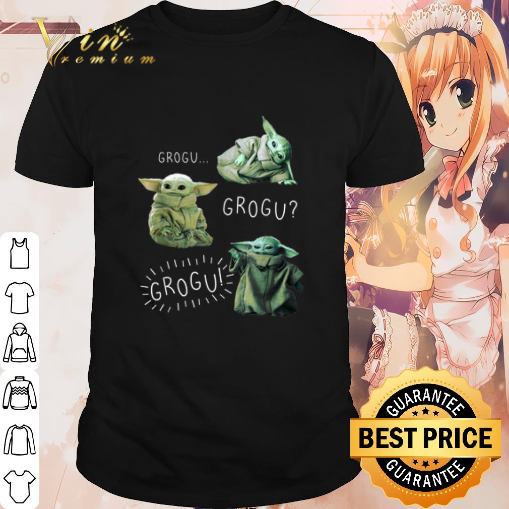 Top The Mandalorian Grogu Grogu Grogu shirt 6