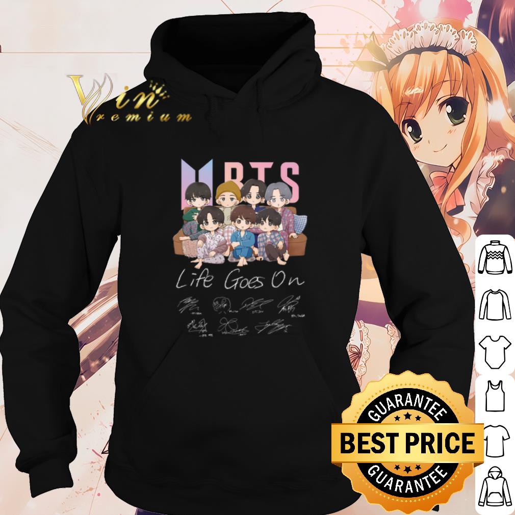 Top BTS Dynamite member Chibi Signature shirt 10 Top BTS Dynamite member Chibi Signature shirt