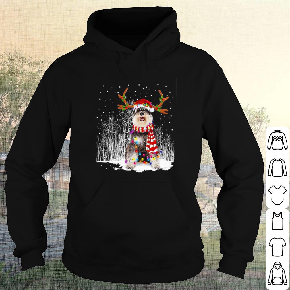Original Reindeer Schnauzer Snow Christmas shirt