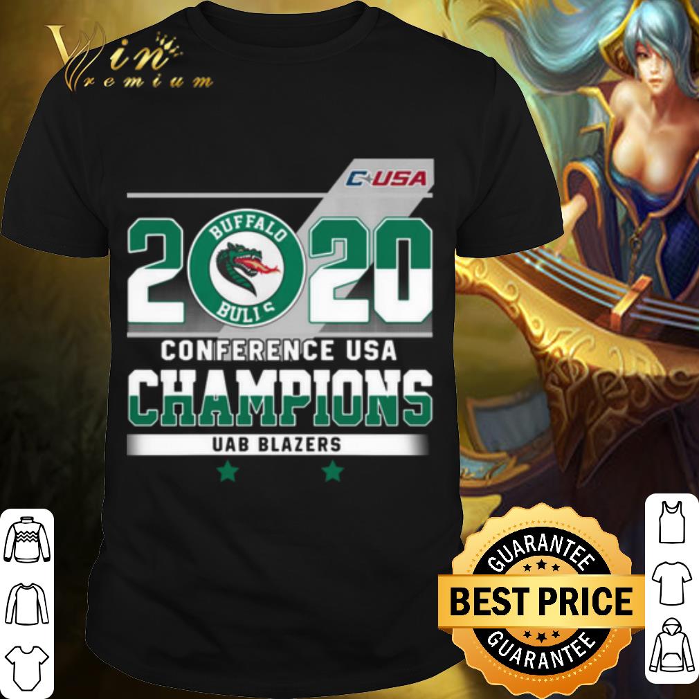 Original Buffalo Bulls Conference Usa Champions Uab Blazers shirt 7