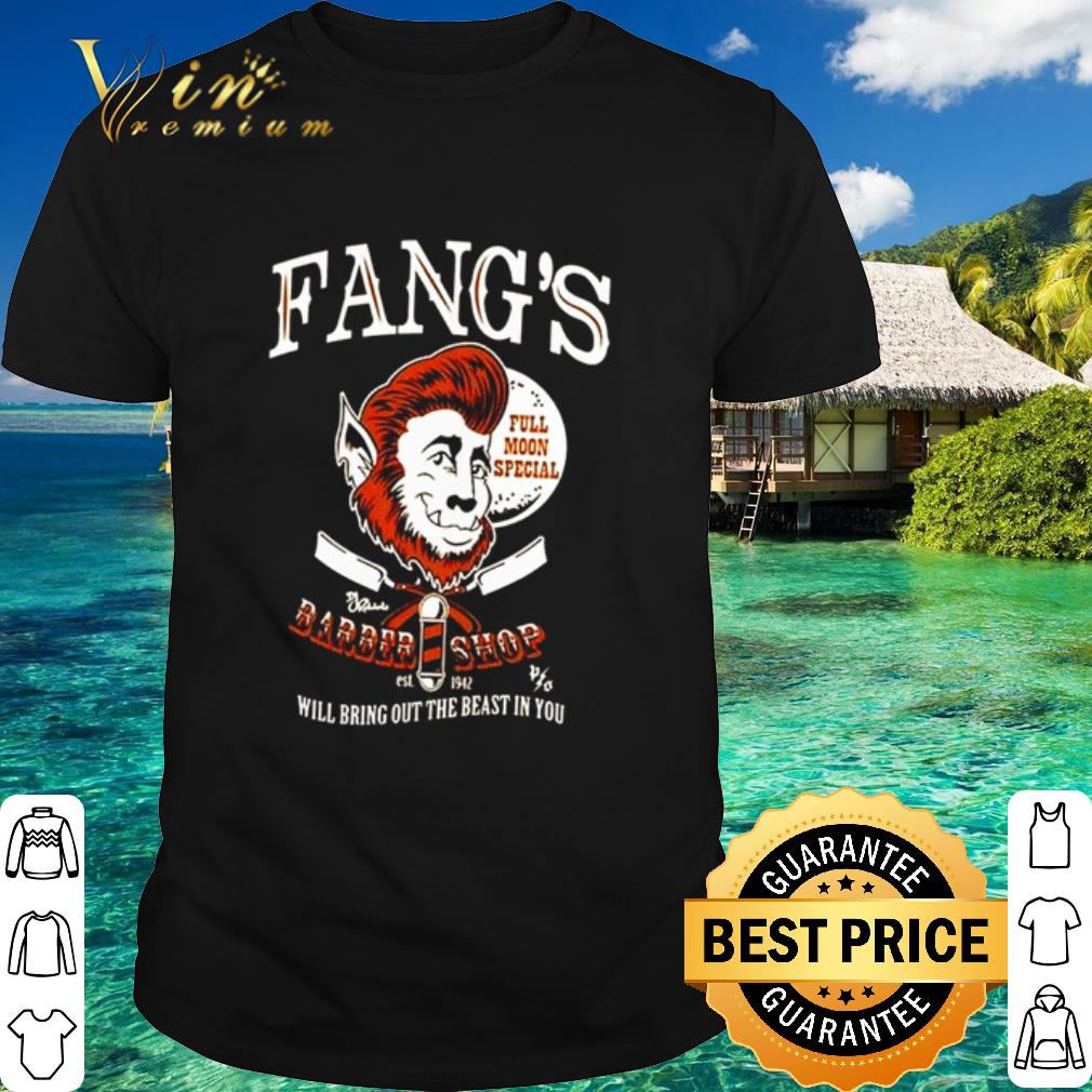 Cool Fang's will bring your the beast in you shirt 7