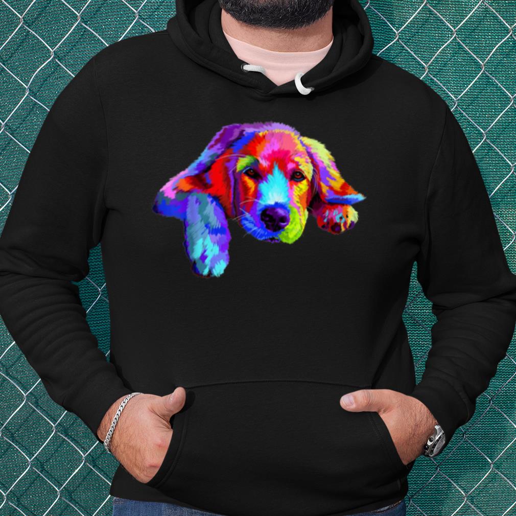Cool Golden Retriever Dog Watercolor shirt
