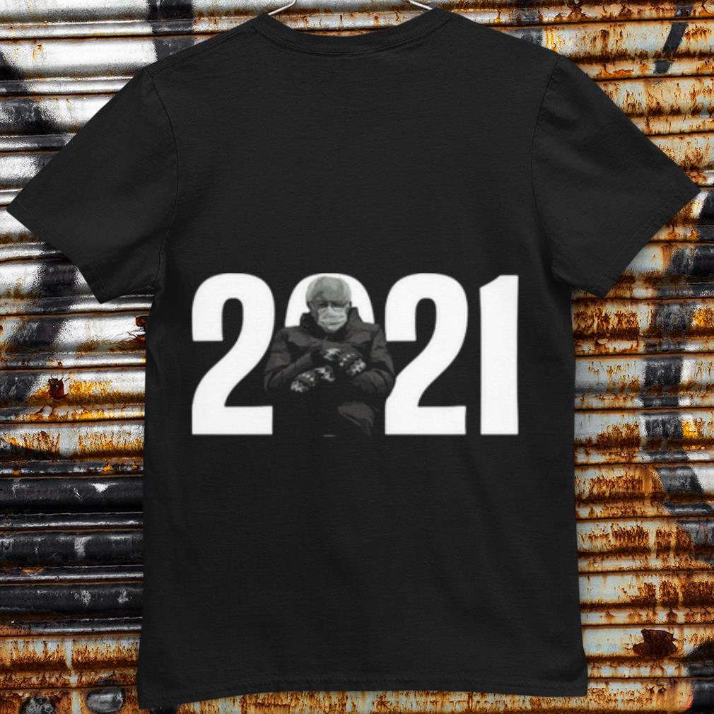 Original 2021 Bernie Sanders Mittens Meme shirt 6