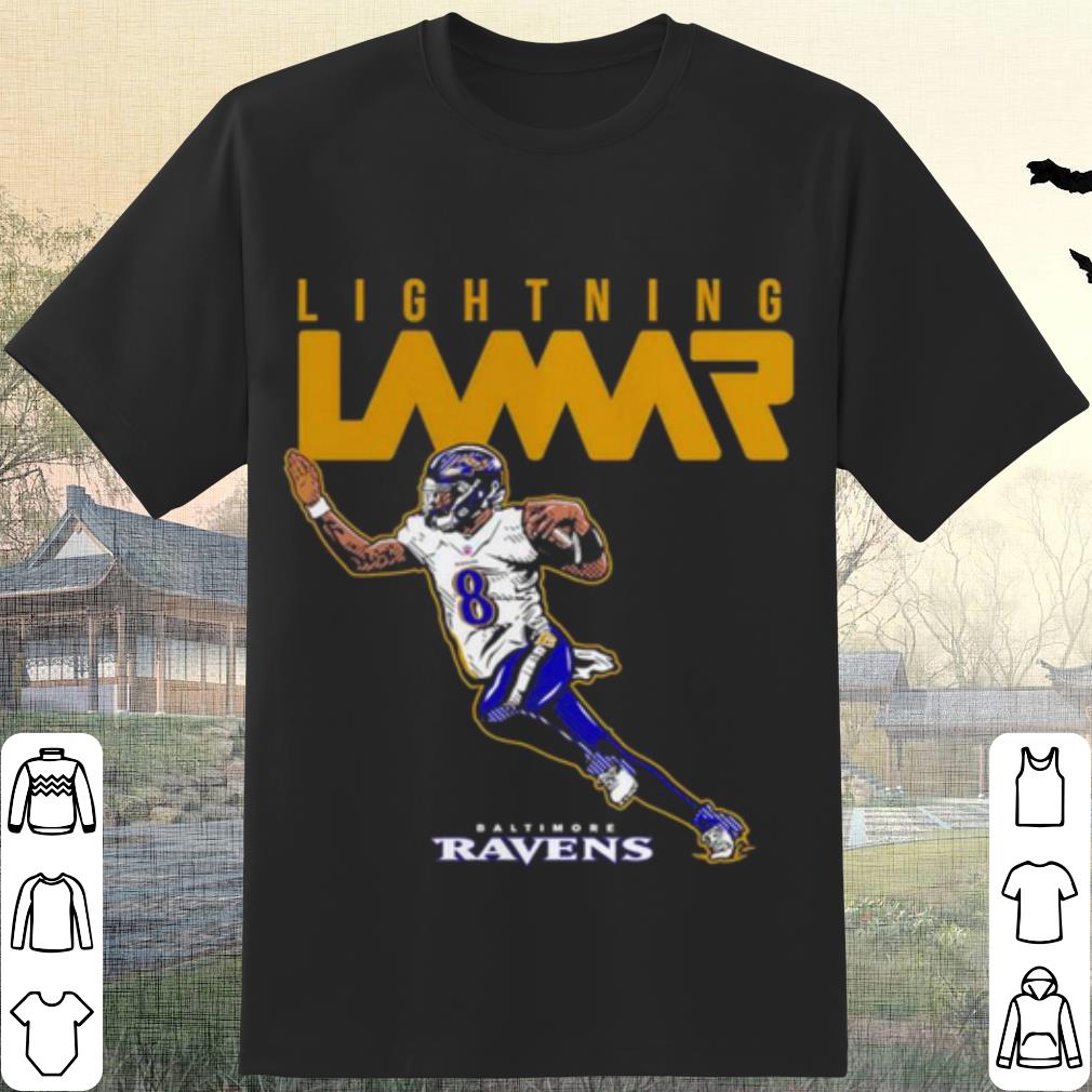 Original Lamar Jackson Baltimore Ravens Lightning Lamar shirt 7