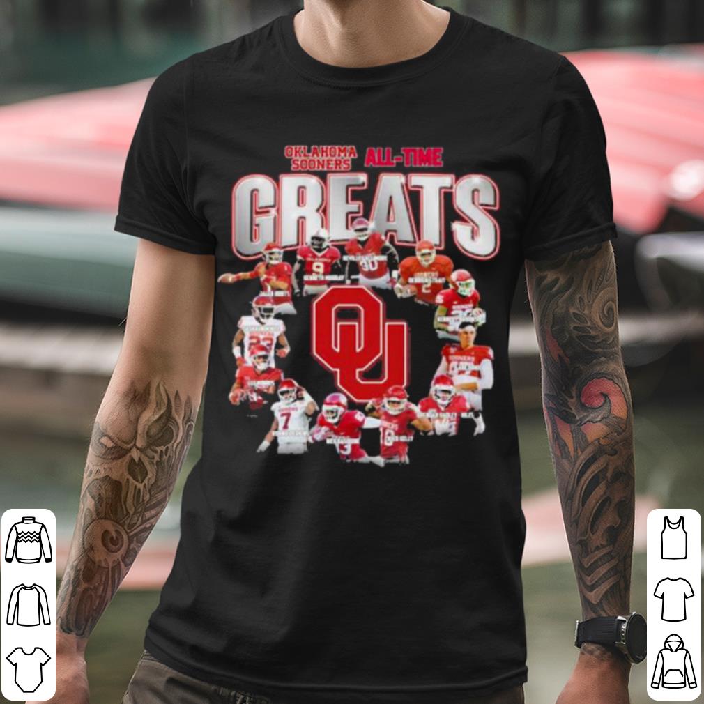 Original Oklahoma Sooners All Time Greats Player Football shirt