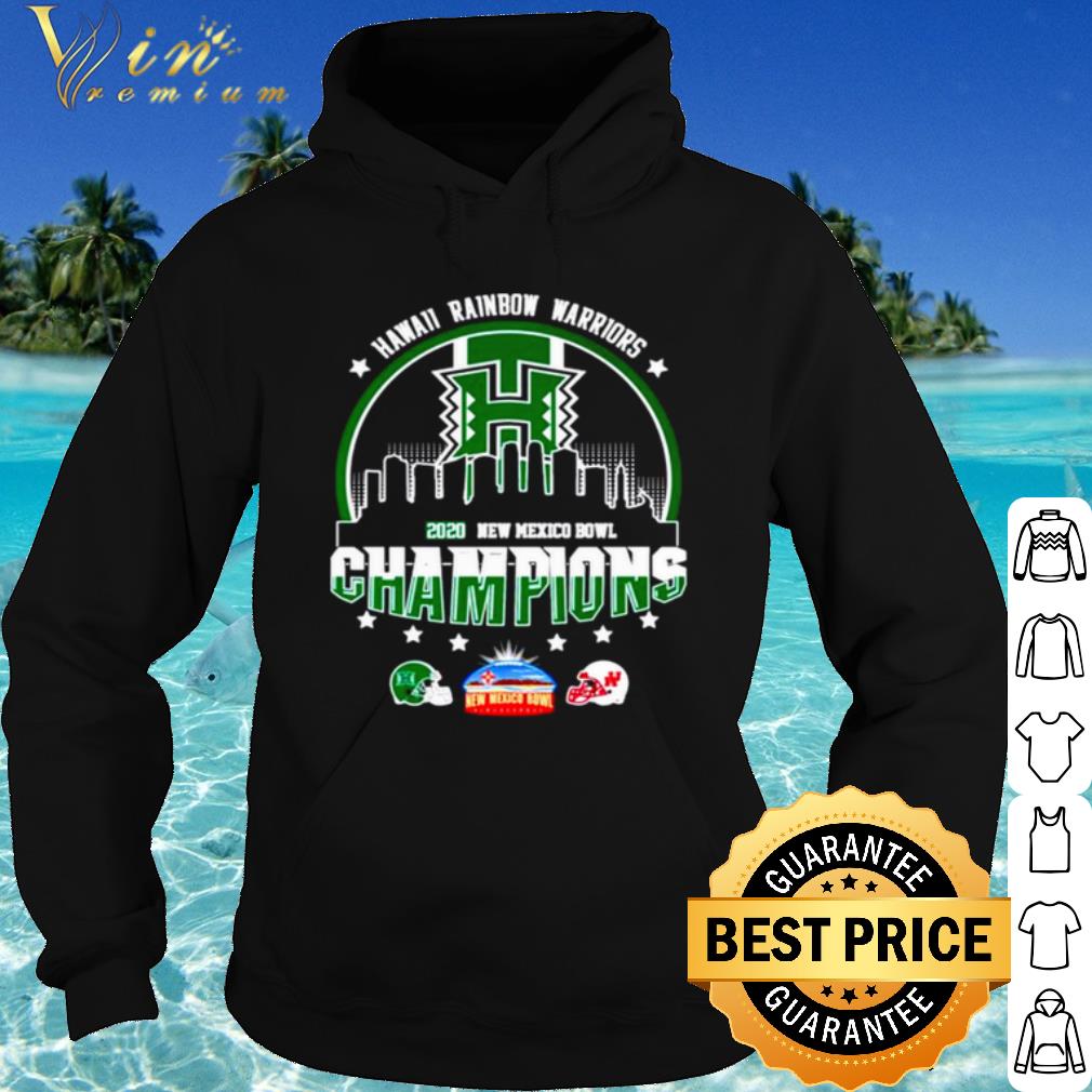 Top Hawaii Rainbow Warriors 2020 New Mexico Bowl Champions shirt