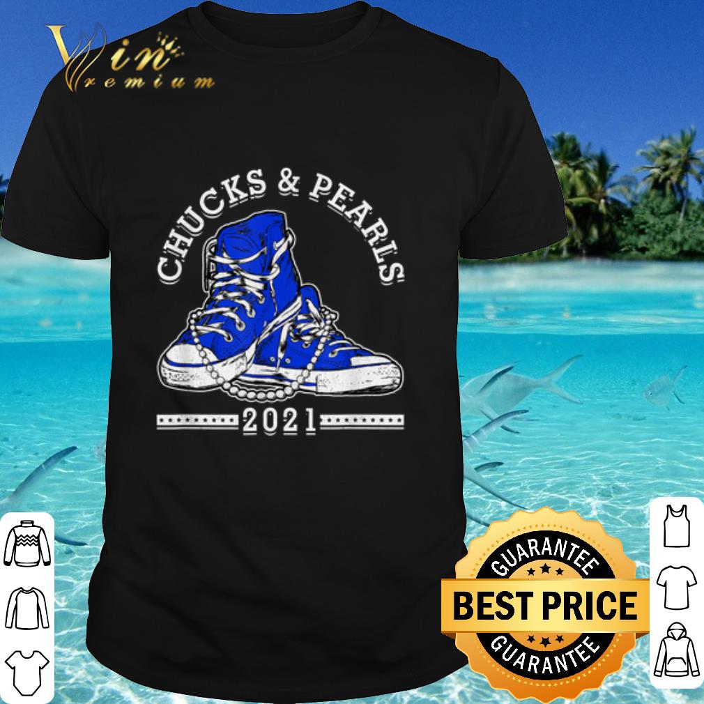 Top Chucks And Pearls Shirt Matching Mom Daughter Women Girls shirt 6