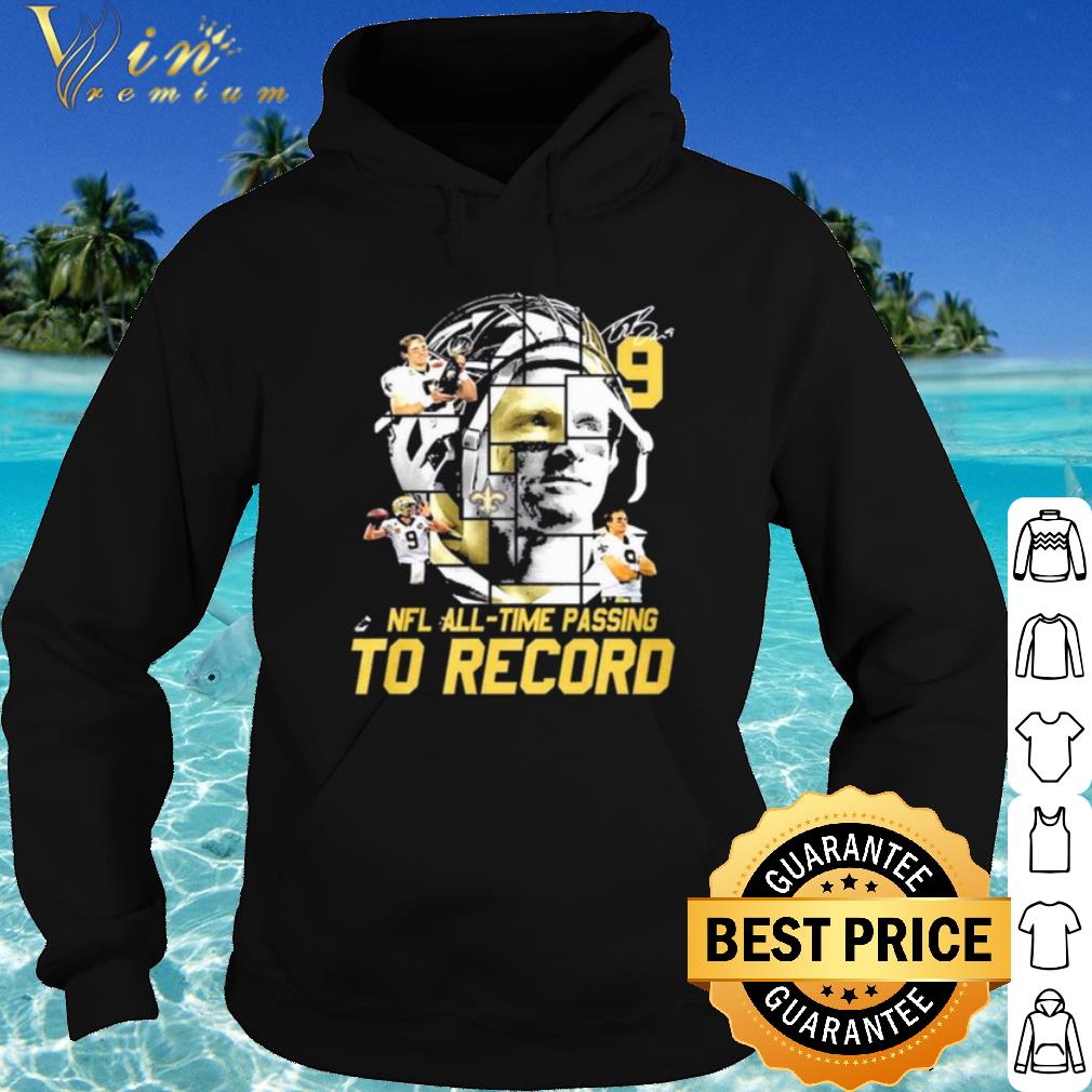 Top New Orleans Saints Nfl all time passing to record signature shirt