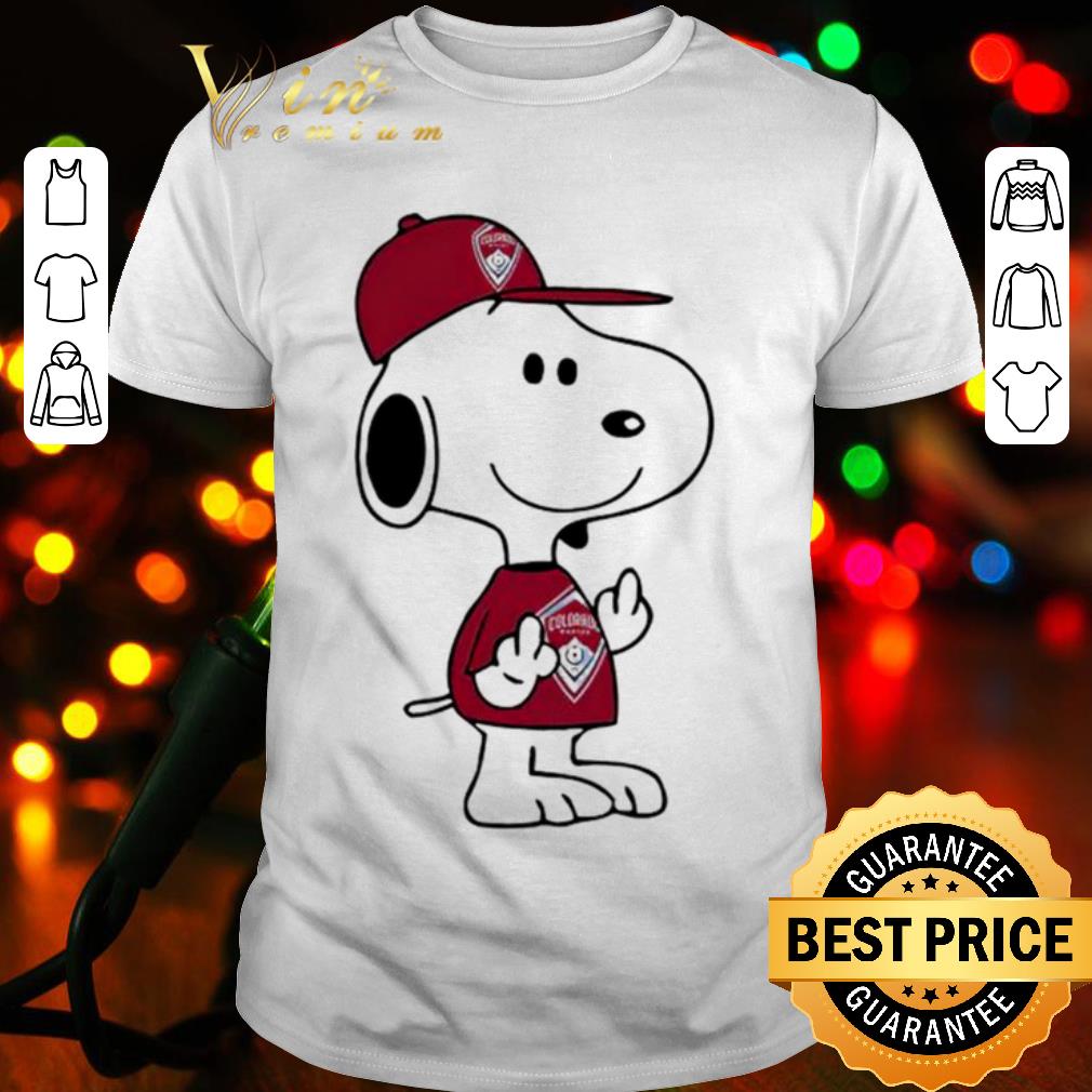 Pretty Snoopy Colorado Rapids MLS Double Middle Fingers Fuck You shirt 6
