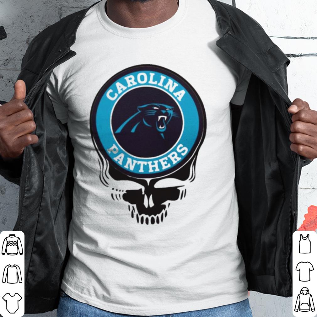 Top Carolina Panthers Football Skull shirt 7
