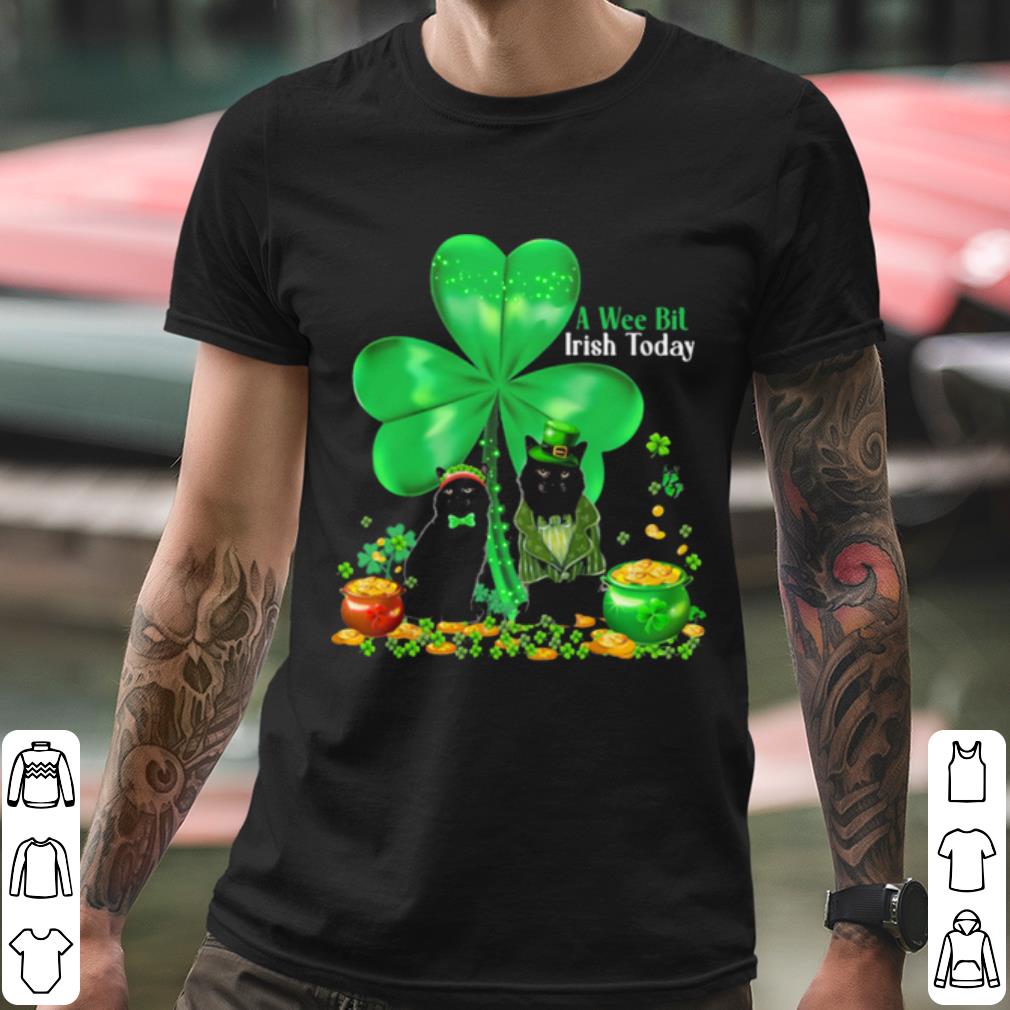 Original A Wee Bil Irish Today Cat Lucky Grass shirt
