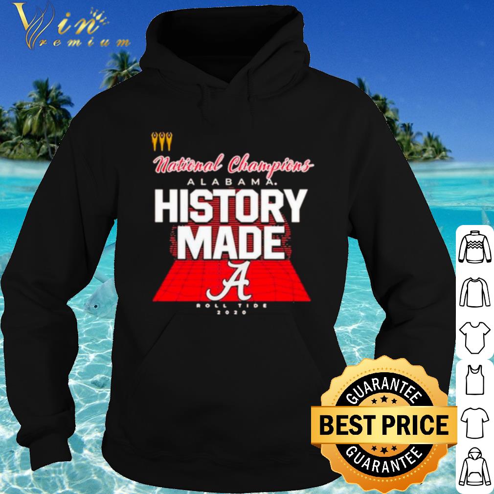 Top History Made Alabama 2021 National Championship shirt